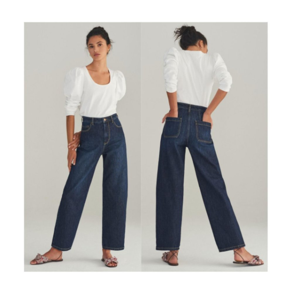 Anthropologie Pilcro Wide Leg Jeans